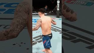 Dustin Poirier Knocks Out Tony Ferguson ufc5 ufc5gameplay [upl. by Bentley]