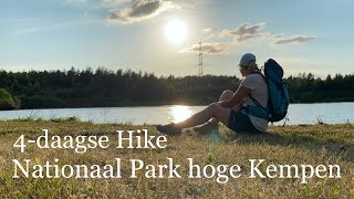 4daagse Hikewandeling in Limburg B Nationaal Park Hoge Kempen  lange afstandsroute [upl. by Delano251]