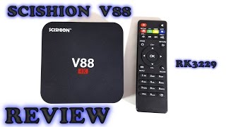 SCISHION V88 TV Box REVIEW  Cheapest TV BOX Available [upl. by Westhead730]