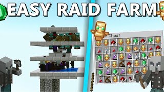 Minecraft BEST RAID FARM 1212 Raid farm3600 Emerald PH [upl. by Cariotta]