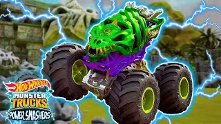 La Leggenda di Skelesaurus Coppa dei Campioni di Hot Wheels Monster Trucks [upl. by Ylicec967]