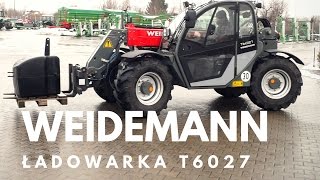 Ładowarka teleskopowa Weidemann T6027 [upl. by Yebba]