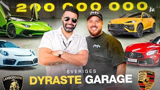 SVERIGES DYRASTE BILGARAGE 200000000 KR [upl. by Amle391]