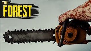 How to GET THE CHAINSAW The Forest Tutorial [upl. by Llerdnam]