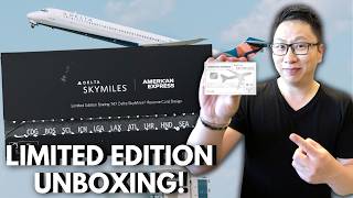 Amex Delta Reserve Better Than the Amex Platinum Delta Reserve B747 Card Unboxing [upl. by Anirbys282]