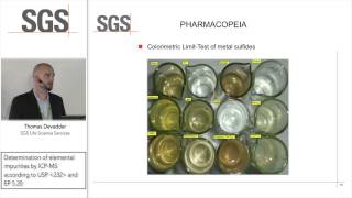 Determination of Elemental Impurities by ICP MS according to USP  Thomas Devadder [upl. by Mosley]