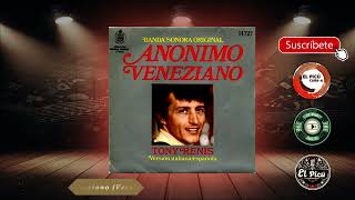 Tony Renis  Anónimo Veneziano  Versión Italiana  Anónimo Veneziano Versión española [upl. by Ained]