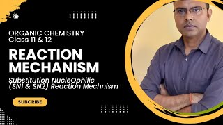 Substitution Nucleophilic Reaction SN1 amp SN2  Reaction Mechanism Organic chemistry Class 11 [upl. by Bergh]