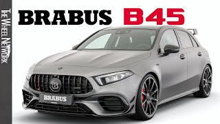 The new BRABUS B45 – Performance Upgrade B45  450 for MercedesAMG A45 S [upl. by Lampert]