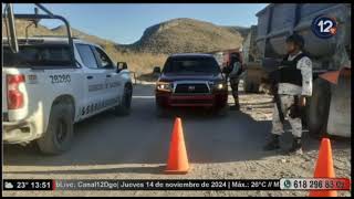 14112024 Asegura FGR góndolas del robo en mina de Zacatecas [upl. by Atsirhcal]