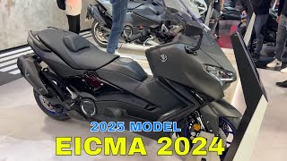 New Yamaha Tmax 2025 Walkaround EICMA 2024 [upl. by Nnahs]