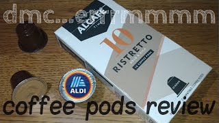 Aldi Ristretto Coffee Pods Review [upl. by Ameen921]