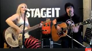 The Dollyrots Live from Stageit HQ Right Before Jarinus 15 August 2013 [upl. by Ajin]