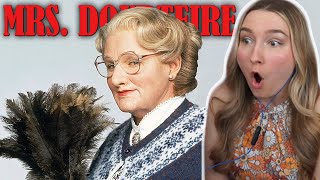 I Watched Mrs Doubtfire 1993 For the FIRST Time  My New FAVORITE Movie [upl. by Heppman418]