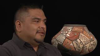 Daryl Candelaria on San Felipe Pueblo Pottery [upl. by Caty]