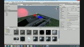 How to make police car in unity 5 Part 2 [upl. by Ttelracs378]