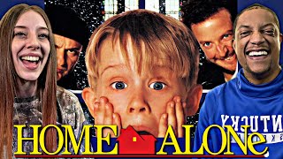 HOME ALONE1990  MOVIE REACTION  Macaulay Culkin  Joe Pesci  John Candy  HILARIOUS 🎄😂🎄😂🎄 [upl. by Atilehs511]