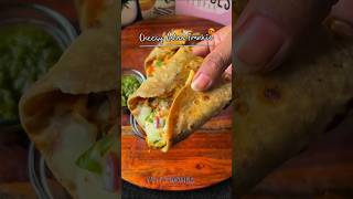 Cheesy Frankie Roll Recipe  Schezwan Aloo Roll  Street style Frankie Recipe youtube shorts cook [upl. by Bumgardner]