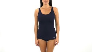 Ocean by Dolfin AquaShape Conservative Scoop Back  SwimOutletcom [upl. by Eenahc303]