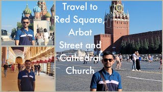 Travel to Moscow Travel to Red Square Travel to Arbat street Travel to Saint Basils Cathedral [upl. by Lebatsirc]