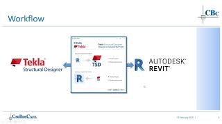 CBcRvt003 Interoperability between Tekla Structural Designer and Autodesk Revit [upl. by Capon]