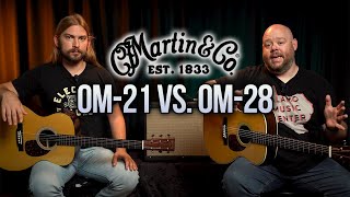 Martin OM21 vs OM28  Whats The Difference [upl. by Waal]