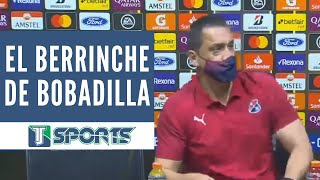 La MALA ACTITUD de Aldo Bobadilla al PREGUNTÁRSELE si RENUNCIARÍA al Independiente de Medellín [upl. by Dayir205]