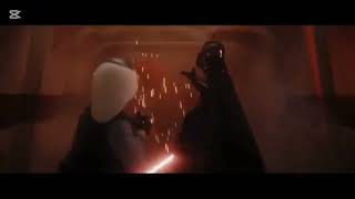 Dark Vader Hallway Fight Scene With Ride The Lightning In The Background [upl. by Ammon]