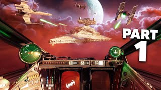 STAR WARS SQUADRONS Gameplay Walkthrough Part 1  Prologue Full Game [upl. by Elrem]