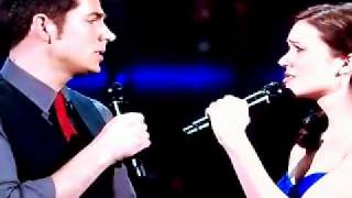 Zachary Levi and Mandy Moore  I See The Light Oscars 2011wmv [upl. by Akinehs]