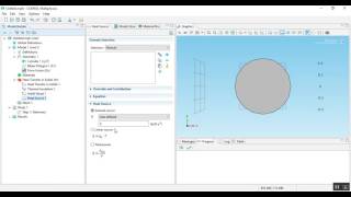 COMSOL Conduction heat transfer Example 2 18 [upl. by Jada3]