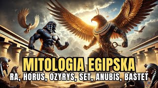 Mitologia egipska Podstawy  Ra Horus Ozyrys Set Anubis Bastet [upl. by Bust]