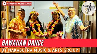 HAWAIIAN DANCE for Family Day amp Annual Dinner By Nakasutra Music amp Arts Group [upl. by Nnateragram]