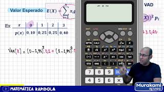 Variância de uma variável aleatória discreta ✅ INTRODUÇÃO À ESTATÍSTICA [upl. by Kirre]