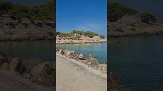 Discover Serenity at Aponisos Beach on Agistri Island🌊🌊 [upl. by Auhs]