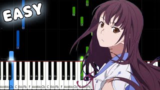 「Uchiage Hanabi」 DAOKO × 米津玄師『打上花火』  SLOW EASY Piano Tutorial animelovemen [upl. by Harrison]