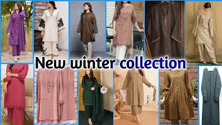 New Winter Dress Design for Girls🔥 Beautiful Dress Design  Winter Collection by Fashion Ideas [upl. by Airtal384]