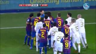 El Clasico  Real Madrid vs Barcelona  Most Heated Moments  Fights Brawls Fouls [upl. by Pollie]