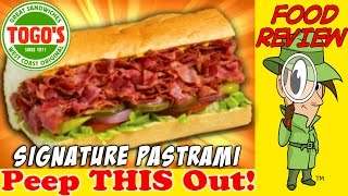 Togos®  Signature Pastrami Sandwich Review Peep THIS Out [upl. by Livingston]