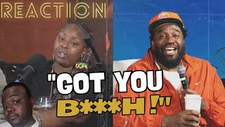 Corey Holcomb and Jaguar Wright speak on con artists Reaction reaction coreyholcomb comedy [upl. by Nodnar]