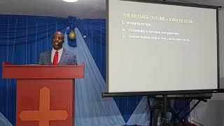 Lesson from Peters Denial  One Thing  John 181518  Pastor Patrick Nemabubuni [upl. by Curren]