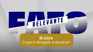 Imposto de Renda 2024 Receita divulga as regras veja quem é obrigado a declarar [upl. by Hayward]