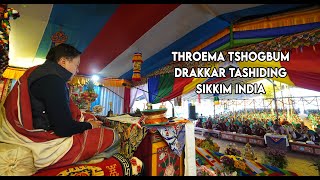 DUNGSEY GARAB RINPOCHE  THROEMA TSHOGBUM IN SIKKIM [upl. by French]