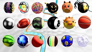 Going Balls Super Speedrun  Hard level  Ball compare Series 84 goingballs goingballsgameplay [upl. by Einahpets]