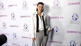 Eva Dolezalova quotSummer 03quot Los Angeles Premiere Blue Carpet [upl. by Skillern411]