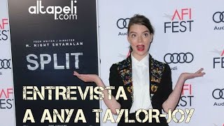 Entrevista a Anya TaylorJoy por Split ComicCon Argentina [upl. by Oliana519]