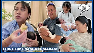 DUMAYO SILA PARA MA MEET SI BABY FIRST TIME NAMIN LUMABAS NI INDI ❤️  rhazevlogs [upl. by Bezanson640]