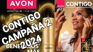 CATÁLOGO AVON CONTIGO CAMPAÑA 2  2024 [upl. by Posner507]