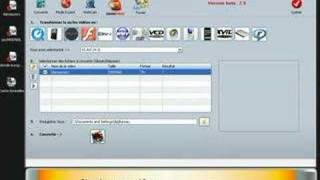 Video Conversion FLV to avi Quick Media Converter Freeware [upl. by Stochmal]