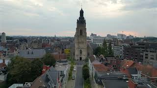 Sint Michielskerk Roeselare België 🇧🇪 4K drone video [upl. by Hasina840]